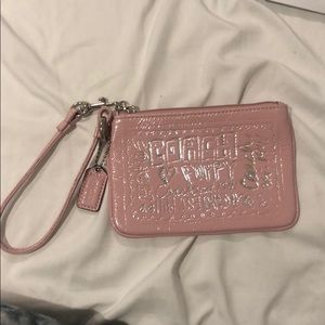 Coach wrist wallet
